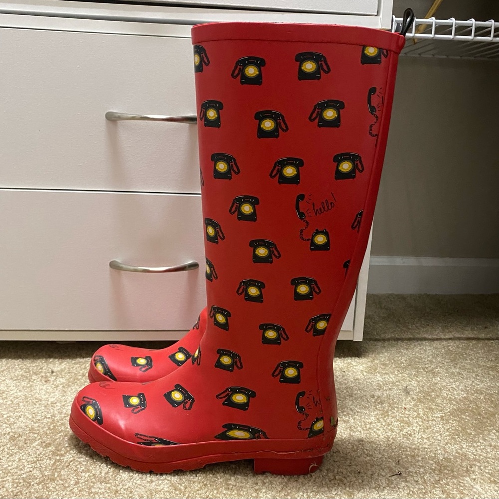 Anthropologie Rain Boots
